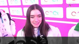 L'incontenibile emozione dei protagonisti del bronzo nel pattinaggio di figura