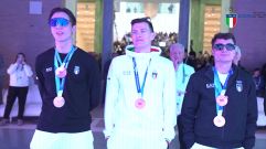 Milano Cortina, festa short track a Casa Italia