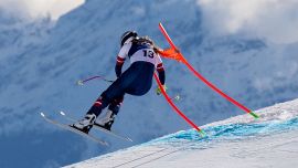 Lindsey Vonn, le immagini del dramma: Snoop Dogg paralizzato, la tensione al parterre e il soccorso aereo