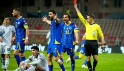 Bosnia-Italia, moviola: dubbi sul gol di Tabakovic, la svista di Turpin, cosa ha urlato Gattuso, polemiche e fuochi d'artificio