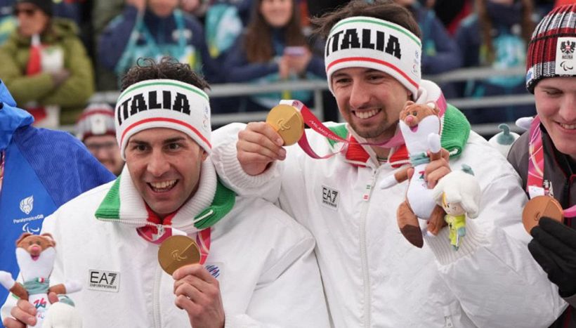 Paralimpiadi Milano Cortina 10 marzo, oro Bertagnolli, argento De Silvestro, Mazzel e Pelizzari. Record Medagliere