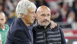 Bologna-Roma: la frecciata di Italiano, Gasperini perde la pazienza: “Basta, calmatevi”
