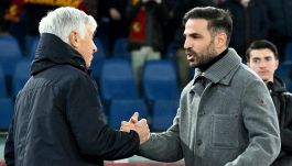 Como-Roma, i motivi della lite tra Gasp e Fabregas: il tecnico giallorosso rivela il retroscena