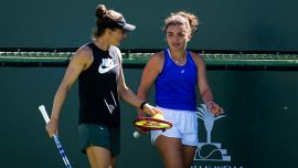 IW, Errani e Paolini ko in semifinale: Sara si consola nel doppio misto, con Vavassori trova Cobolli e Bencic