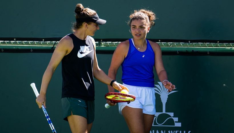 IW, Errani e Paolini ko in semifinale: Sara si consola nel doppio misto, con Vavassori trova Cobolli e Bencic