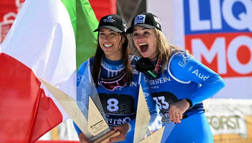 Curtoni da urlo, Zenere a sorpresa: l’Italia chiude il poker in Val di Fassa. Goggia vede la coppa, l’annuncio di Pirovano