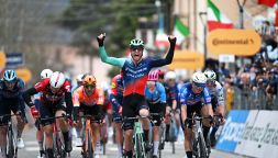 Tirreno-Adriatico 2026, 3a tappa: Milan parte troppo presto, Andresen lo rimonta facilmente (e batte anche Philipsen)