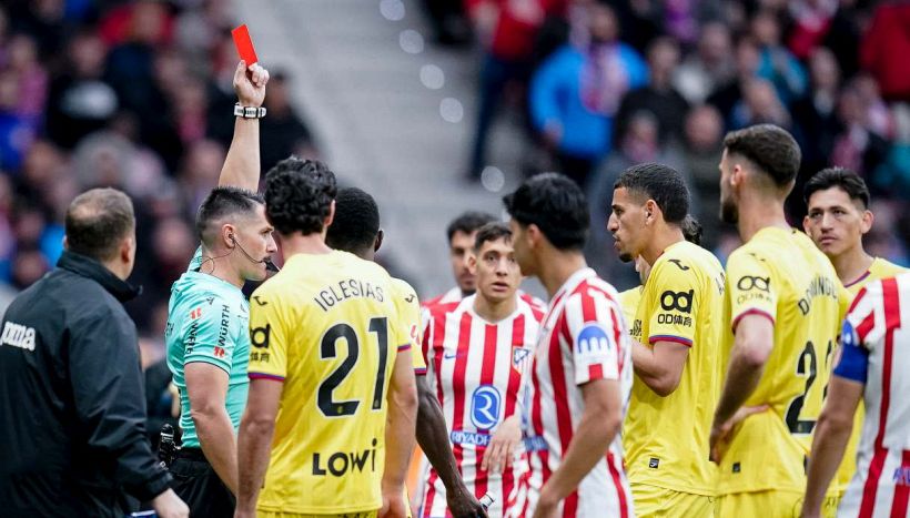 Atletico Madrid-Getafe, Abqar come Neqrouz: espulso per “tocco proibito”. La reazione di Sorloth poi le scuse imbarazzate