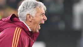 Roma, Gasperini come ai tempi dell’Atalanta, la sfuriata in diretta tv