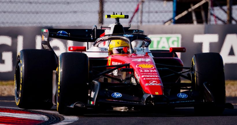 Ferrari, perchè l'ala macarena è stata bocciata in Cina. Team radio Hamilton: "Pazzesco" e Leclerc impreca
