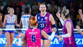 A1 femminile, Antropova porta Egonu a gara 4: con i 35 punti di Kate (27 per Paola) Scandicci rialza la testa