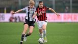 Juventus Women ha più di un rimpianto con il Milan, mancato sorpasso sull'Inter. Risultati e classifica 16° giornata Serie A 2025/2025