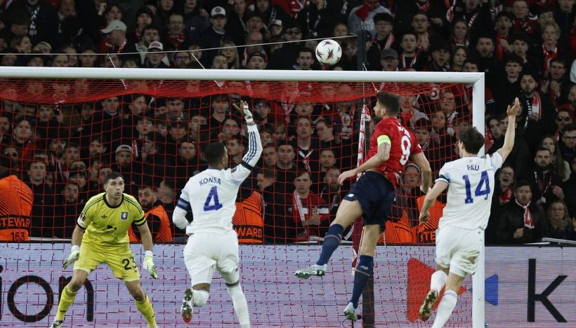 Europa League: l'Aston Villa aspetta Bologna o Roma ai quarti, Giroud ko, Benitez vince in 10