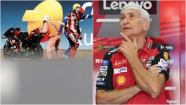 Gp Austin, Marquez cade malamente: ansia Ducati, come sta, parla Tardozzi. Libere ad Acosta, Marc 4°, Bagnaia 11°