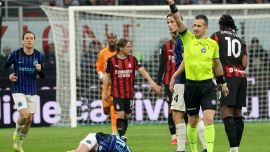 Milan-Inter, moviola: Cesari spiega perché il Var non è intervenuto sul rigore negato al 95’