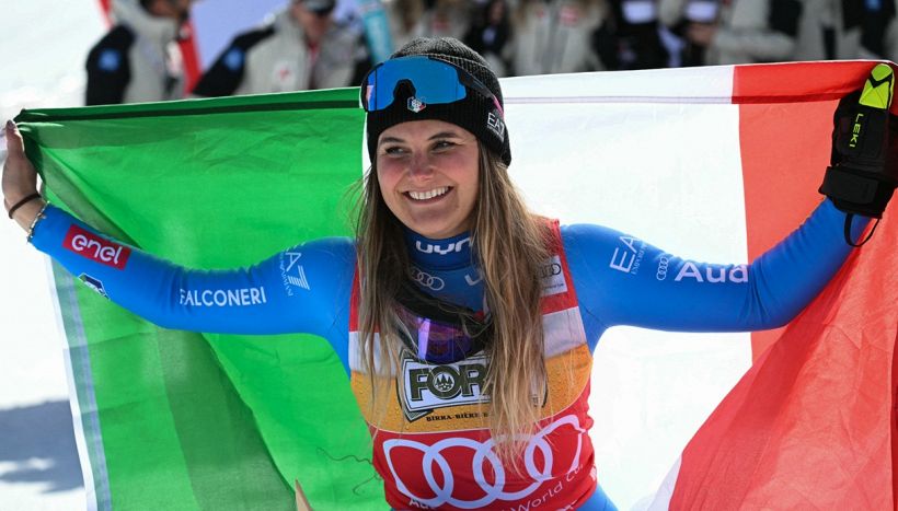 Favola Pirovano, prima nella classifica di discesa dopo il bis in Val di Fassa: Goggia altro flop, ma sorride