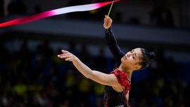 Ginnastica ritmica, il ritorno di Sofia Raffaeli: terza in Coppa del Mondo a Sofia, la migliore al nastro