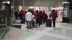 Il viaggio incerto di ritorno delle giocatrici della nazionale di calcio femminile iraniana