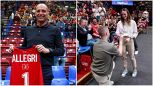 Allegri, sei intenditore di basket? Canotta Olimpia Milano per Max e al Forum c'è una proposta di nozze