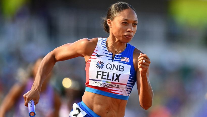 Allyson Felix come Lindsey Vonn: a 40 anni la velocista più medagliata di sempre punta LA28 "per la storia"