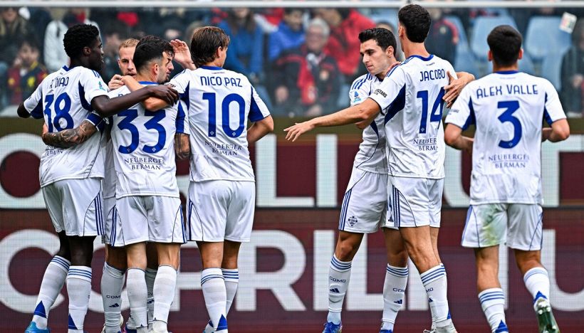 Genoa-Como, moviola: La Penna non fischia mai, guaio per Nico Paz, rissa finale, Fabregas torna in corsa