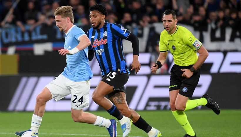 Atalanta-Lazio, gol annullato a Ederson per fallo su Motta e rigore negato: bufera su Colombo, furia Krstovic