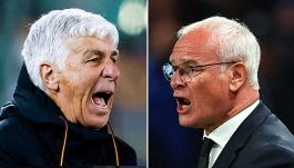 Roma divisa, Ranieri vs Gasperini: tu da che parte stai?