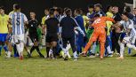 Brasile-Argentina U.17: goleada, pugni, rissa finale e accuse di razzismo per il gesto della scimmia