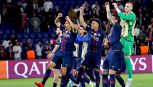 Champions League: Psg formato manita all'Inter, solo l'arbitro salva il Liverpool dalla goleada