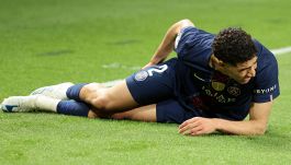 Hakimi, l'infortunio è più serio del previsto, Psg in difficoltà: salta la semifinale di ritorno in Champions