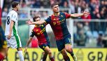 Genoa-Sassuolo: Berardi ed Ellertson, rissa nel tunnel e rosso per entrambi