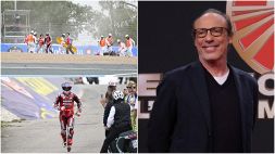Bagnaia cade, Guido Meda disperato: "Poveraccio sembra una trota impazzita", Sanchini spiega i problemi di Pecco