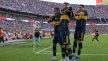 Il Boca batte il River Plate nel Superclasico delle polemiche, Paredes segna il gol partita e fa un gestaccio ai tifosi di casa