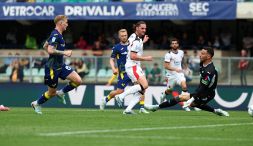 Verona-Milan 0-1 pagelle: Rabiot salva Allegri, giallo Leao sul gesto all'uscita dal campo