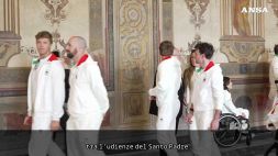 Il Papa incontra gli atleti olimpici e paralimpici di Milano Cortina