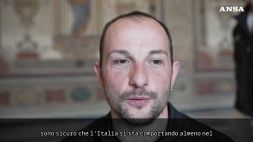 Gli azzurri di Milano Cortina accolti da Papa Leone