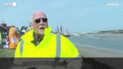 Fango, sudore e fatica: nel sud dell'Inghilterra va in scena la "Maldon Mud Race"