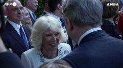 Re Carlo e Camilla ospiti dell'ambasciata inglese a Washington