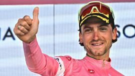 Giulio Ciccone in Maglia Rosa e Jannik Sinner agli Internazionali di Roma, amici ritrovati e uniti dai social nel sogno Giro d'Italia