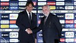 Napoli, De Laurentiis saluta Conte, il tecnico spiega i motivi dell'addio: Falliti, andate via da qui