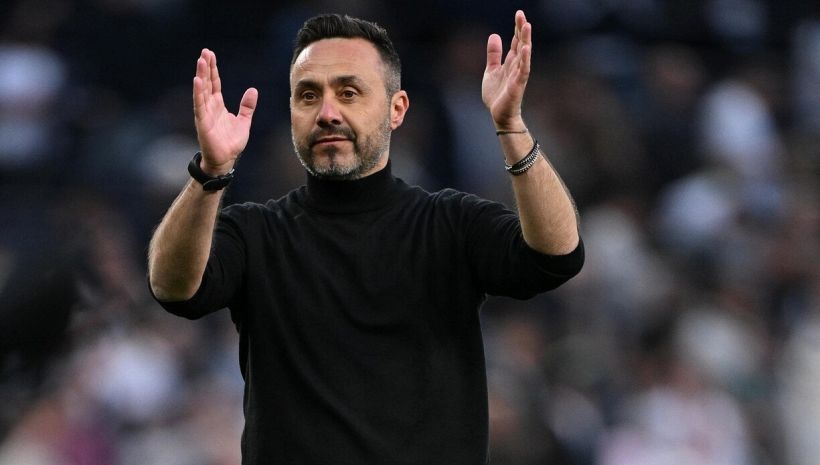 Tottenham, De Zerbi: monologo-sfogo di cinque minuti: "Solo i perdenti piangono, basta pensieri negativi"