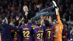 Barcellona, per Flick lacrime e gioia: muore il padre e vince la Liga. Sprofondo Real ma c'era rigore su Bellingham