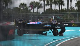 Gasly decolla su Lawson e si ribalta, paura a Miami: Hadjar a muro, rabbia e pugni sul volante