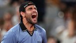 Roland Garros: Berrettini fa infuriare Rinderknech, dà una lezione al pubblico e sogna dopo i crolli di Sinner e Shelton