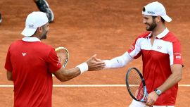 Roma, Bolelli e Vavassori come Sinner: altra vittoria al match tiebreak, domani la finale con Zeballos e Granollers