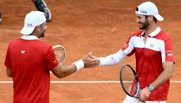Roma, Bolelli e Vavassori come Sinner: altra vittoria al match tiebreak, domani la finale con Zeballos e Granollers