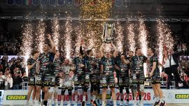 Volley, Perugia fa la storia: terzo scudetto e striscia play-off perfetta (9 vittorie su 9 gare). Colaci MVP per l'addio