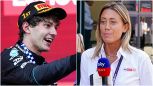 Antonelli superstar, il siparietto con Sangiorgio: 'Che sfiga Mara' e Tomba scrive in diretta a Vanzini