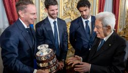 Il tennis italiano dal presidente Mattarella al Quirinale, Sinner assente giustificato
