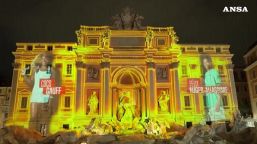 Roma, gli Internazionali d'Italia si "presentano" dalla Fontana di Trevi